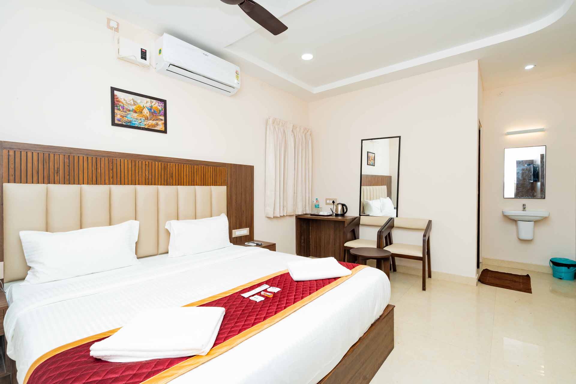 superior double bed