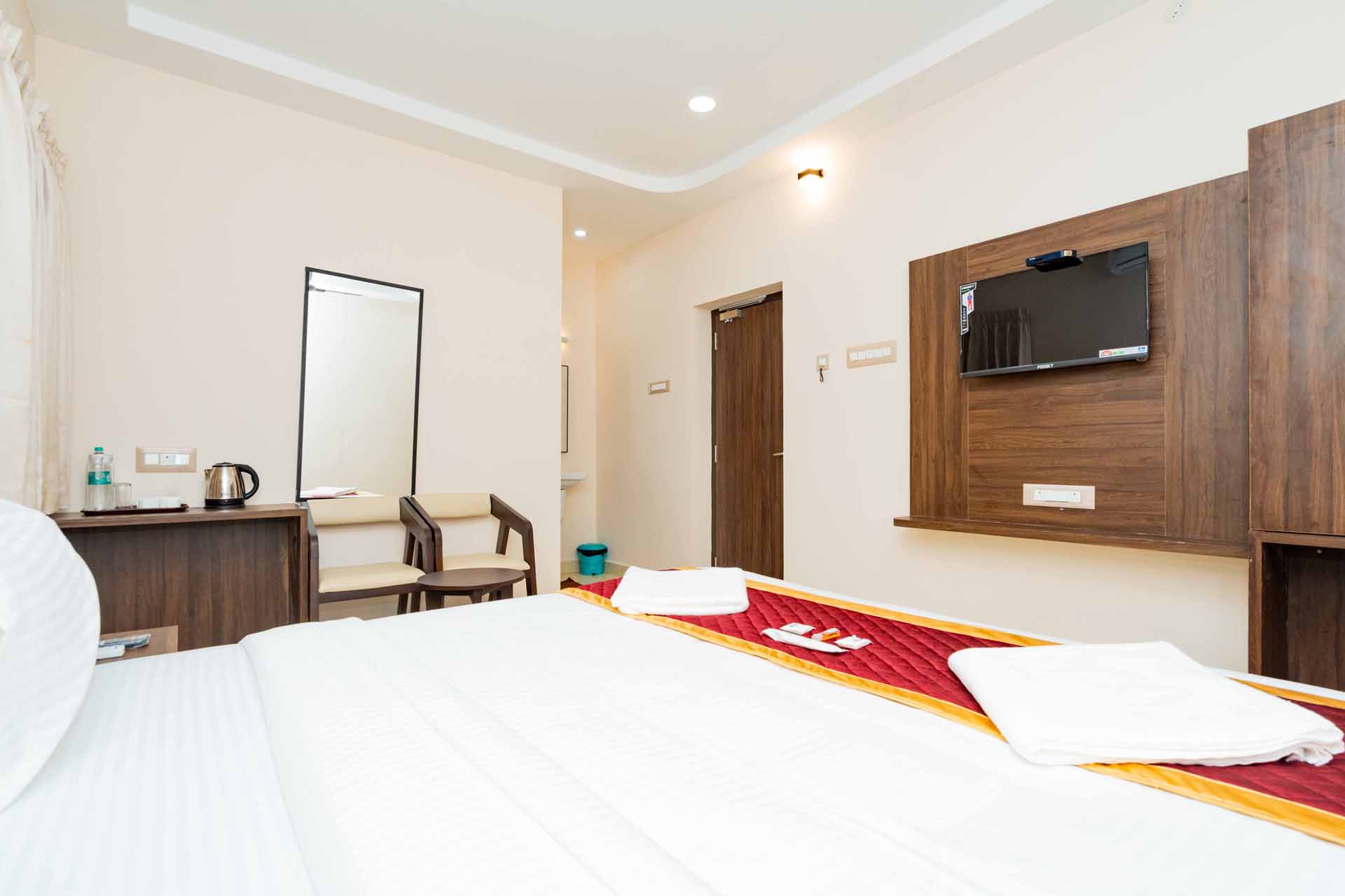 superior double bed